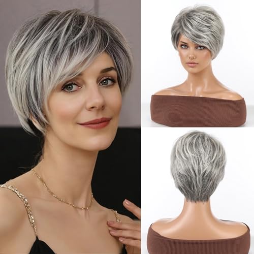 RSY Pixie Cut Wigs for Women